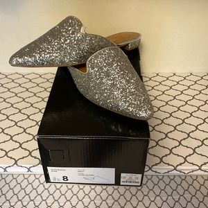 Jcrew Glitter Mules